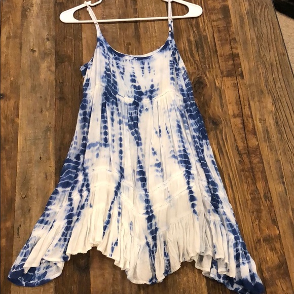 South Moon Under tie dye beach cover up - Picture 2 of 2